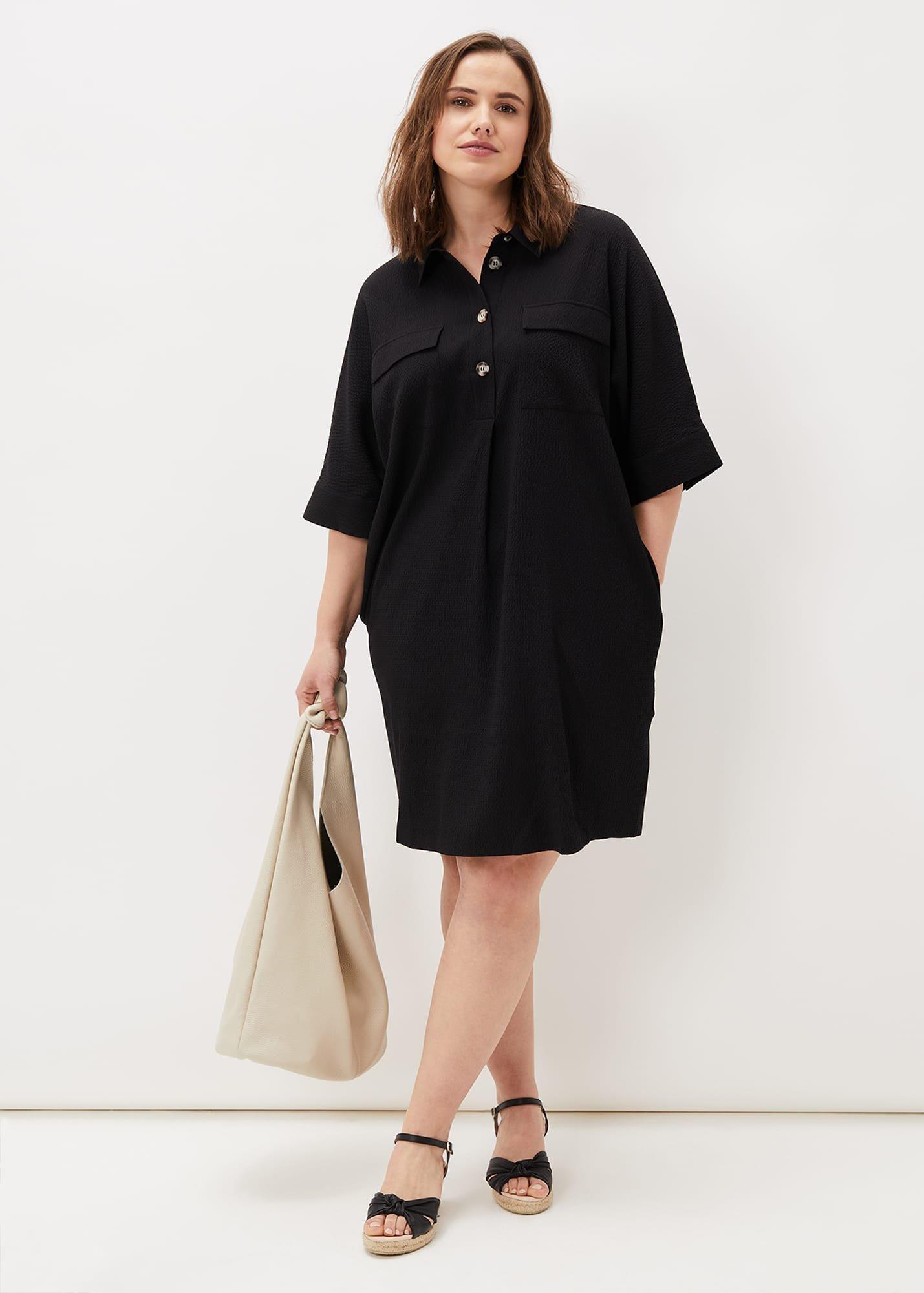 Faye Textured Tunic Dress