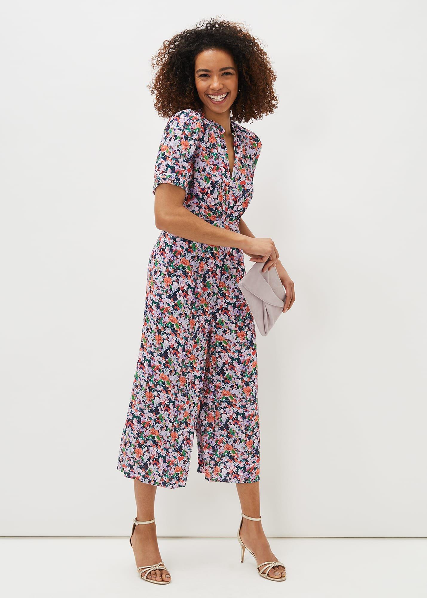 Astrid Ditsy Jumpsuit