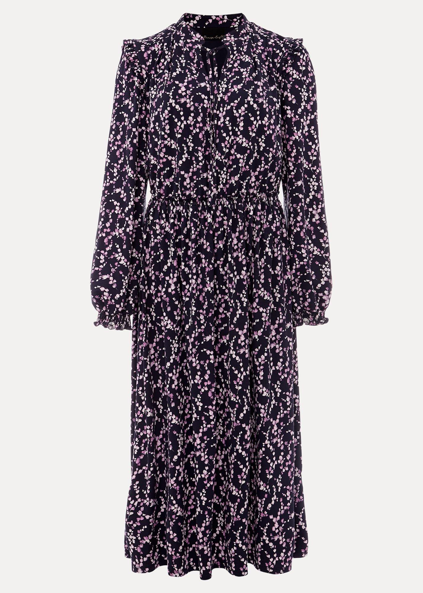 Shay Floral Midi Dress