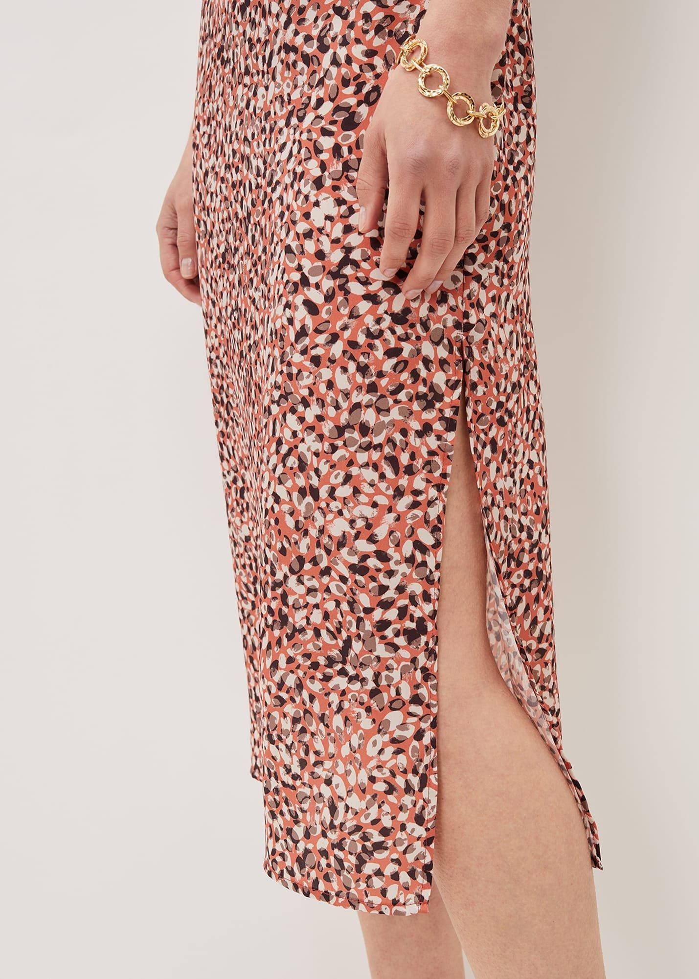 Ellerie Printed Slip Dress