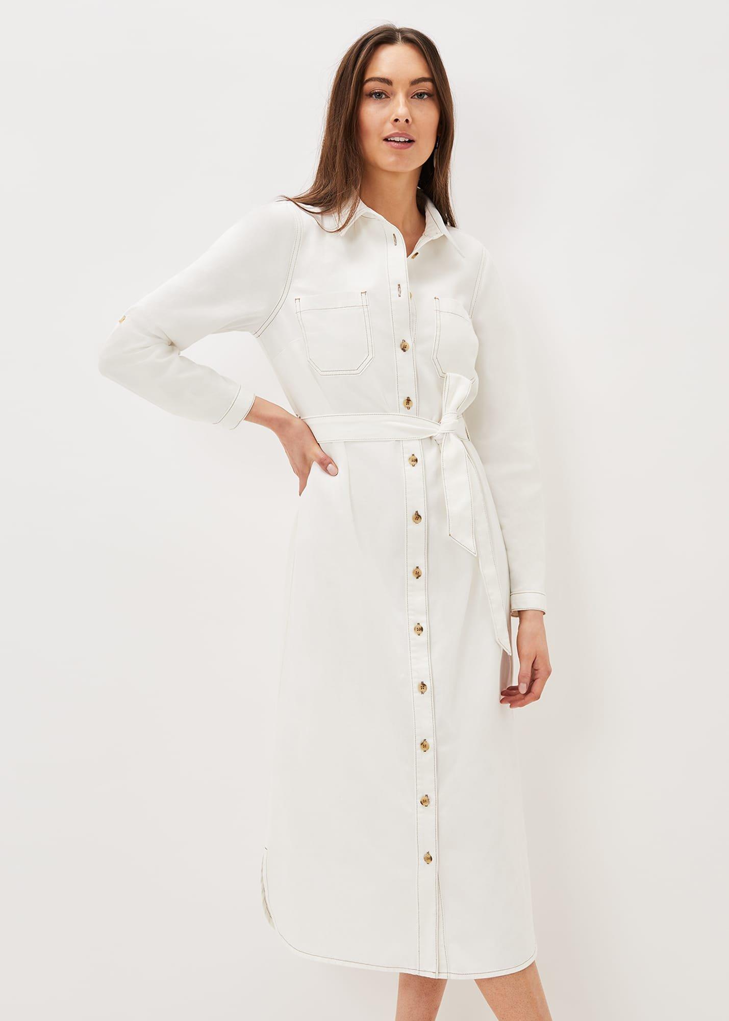 Hettie Denim Shirt Dress