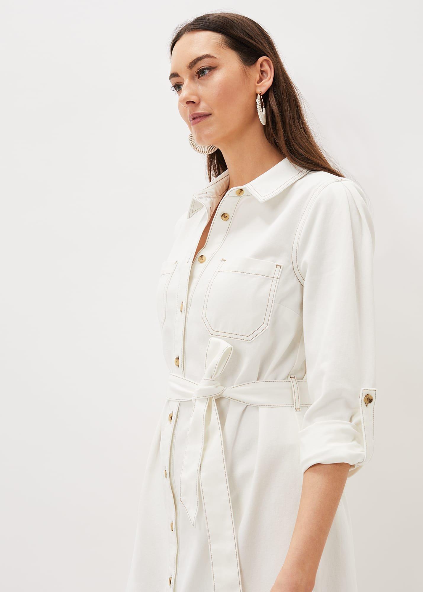 Hettie Denim Shirt Dress