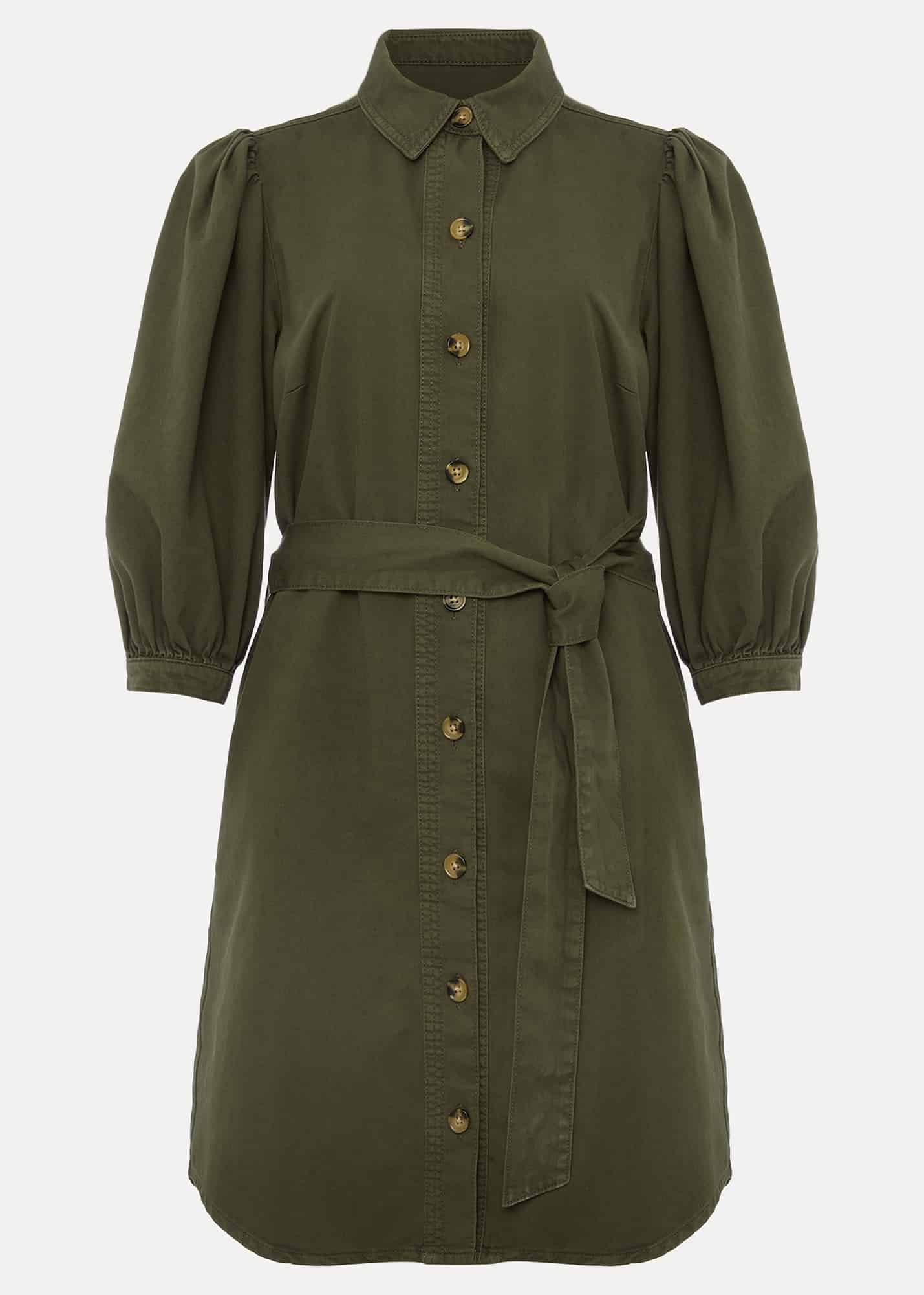 Josephine Denim Puff Sleeve Dress