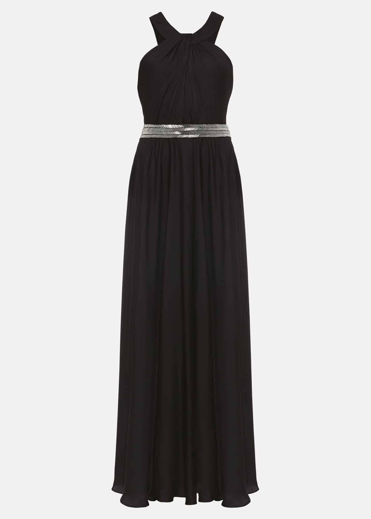 Vanessa Beaded Belt Maxi Dress