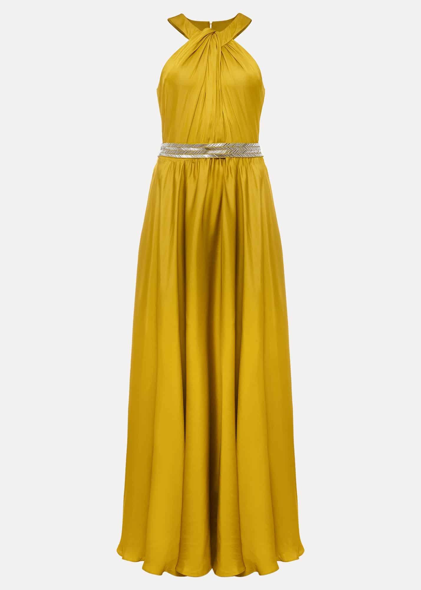Vanessa Beaded Belt Maxi Dress