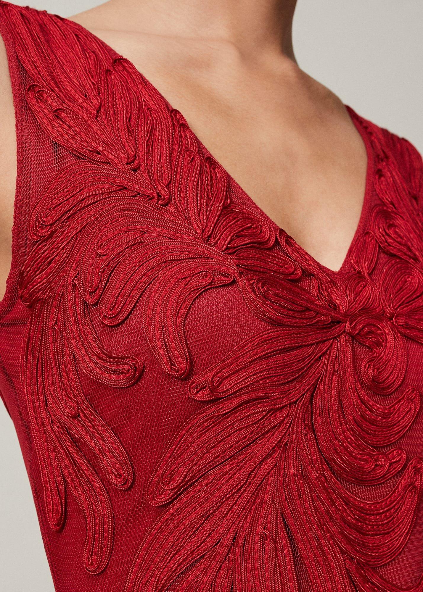 Marigold Tapework Maxi Dress