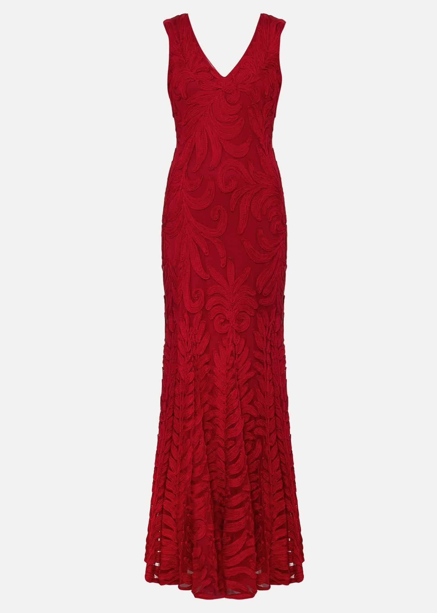 Marigold Tapework Maxi Dress