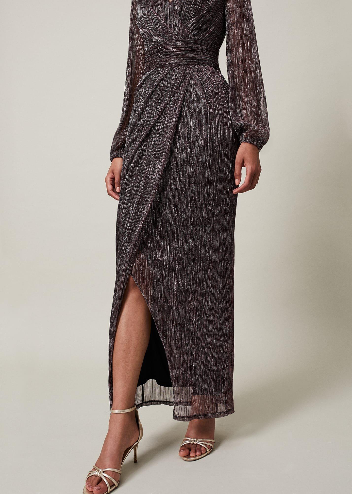 Brielle Shimmer Maxi Dress