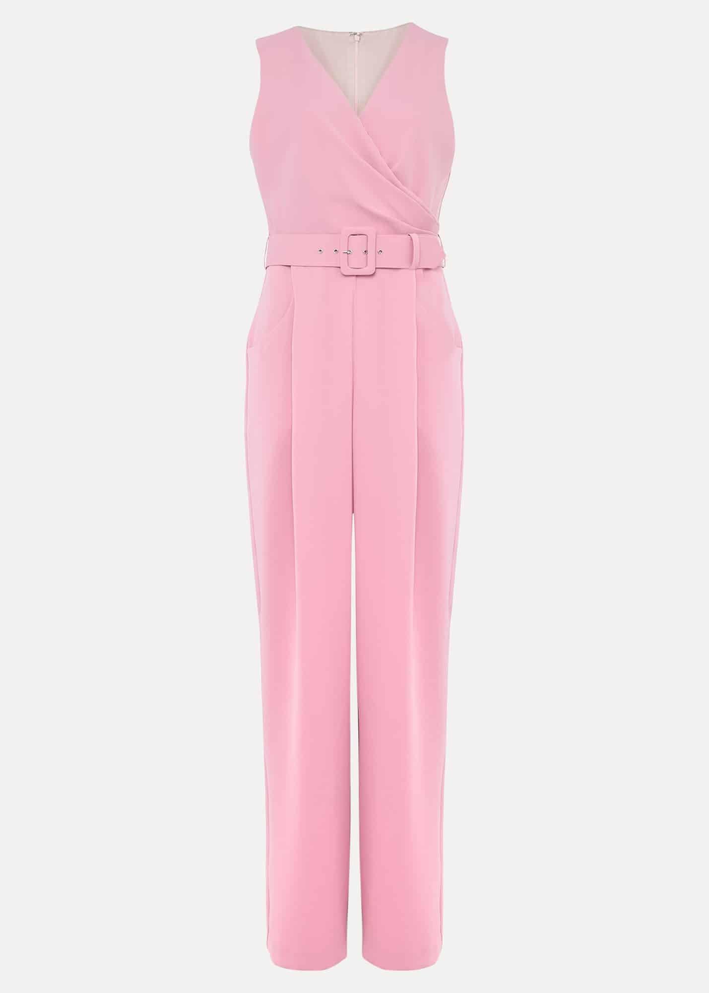 Lissia Pink Wide Leg Jumpsuit