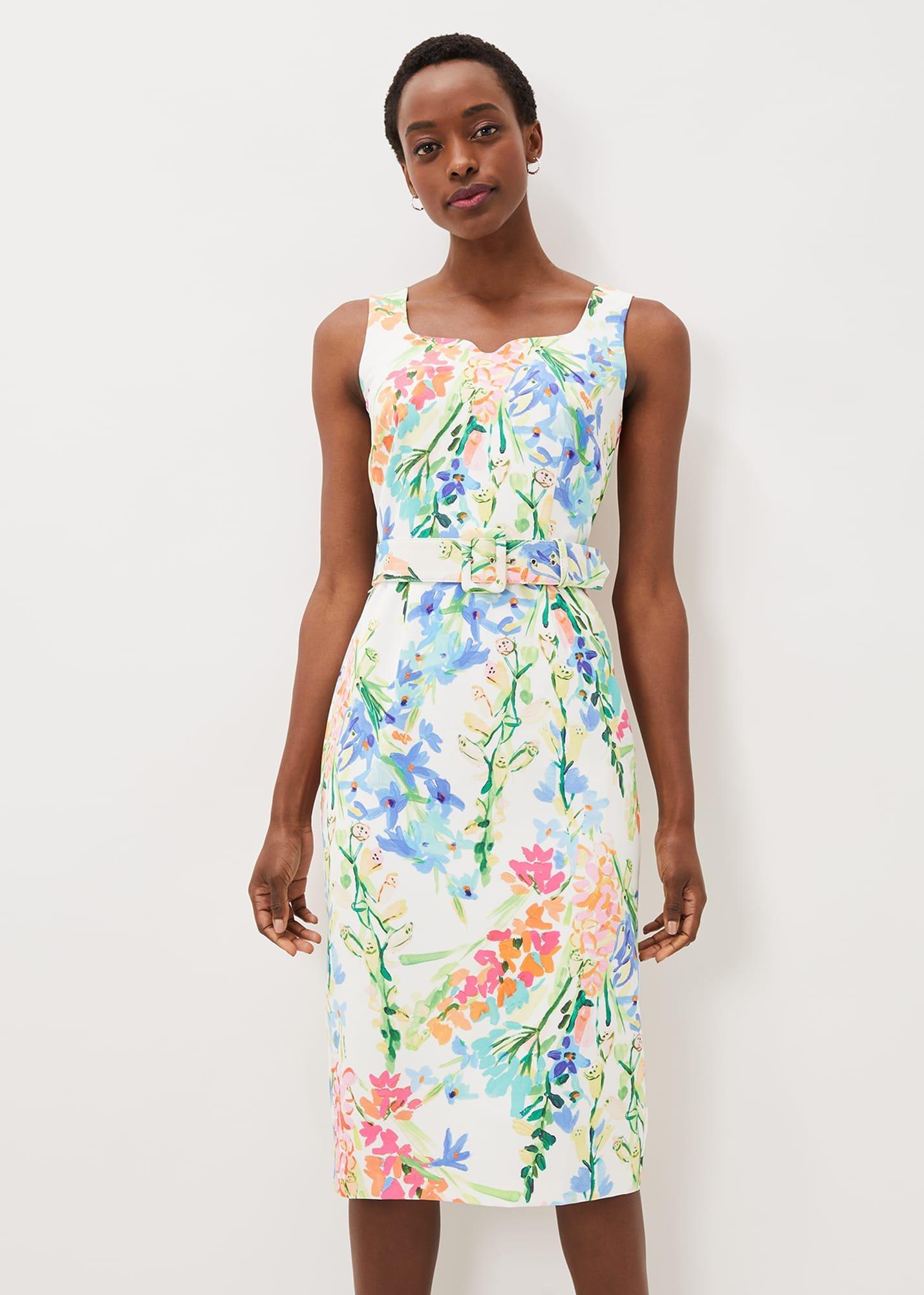 Serina Floral Midi Dress