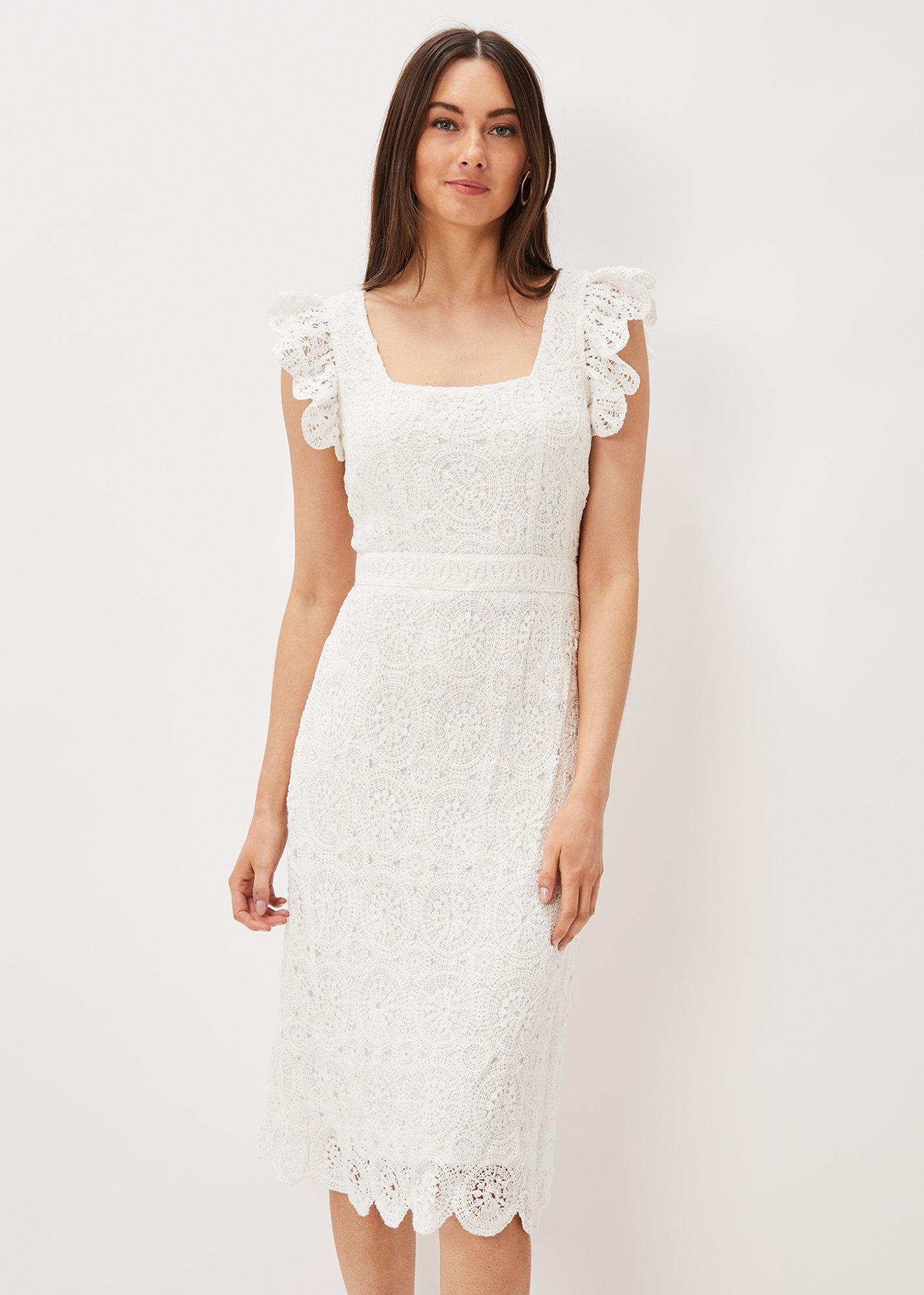 Tamari Crochet Knit Dress