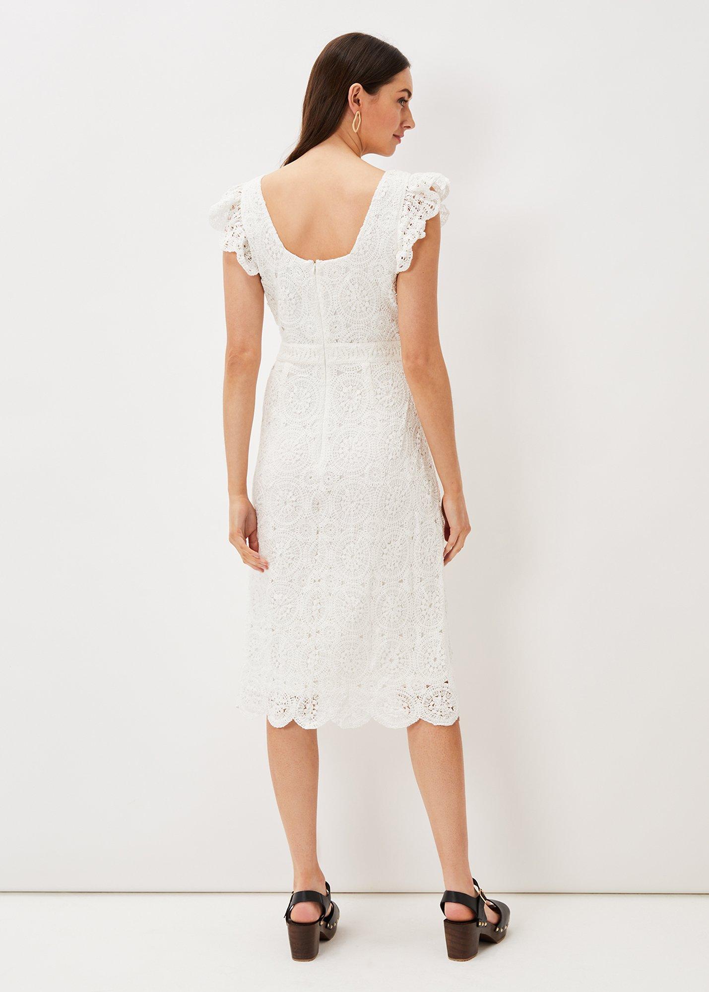 Tamari Crochet Knit Dress