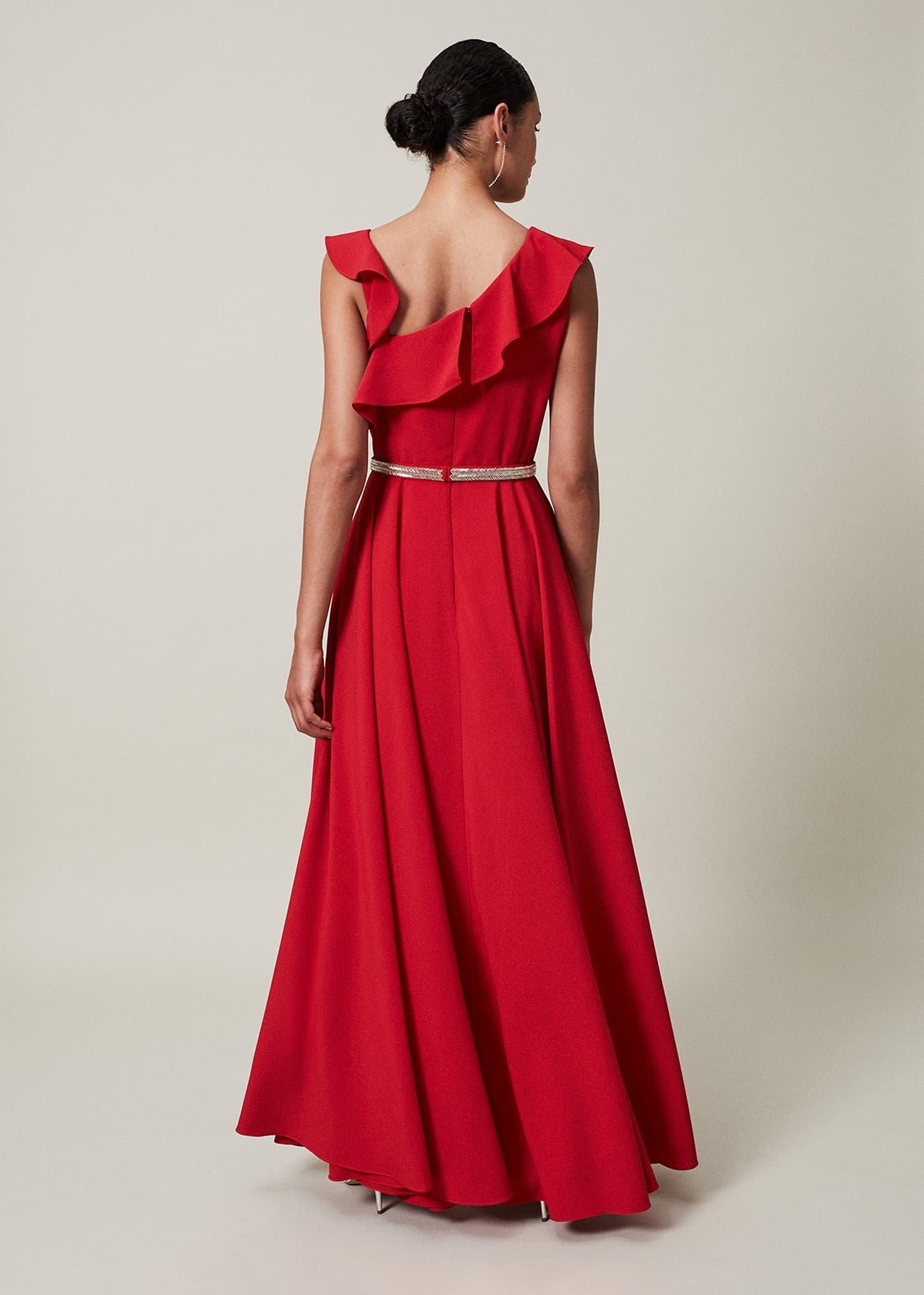 Kimmy Ruffle Embellished Maxi Dress