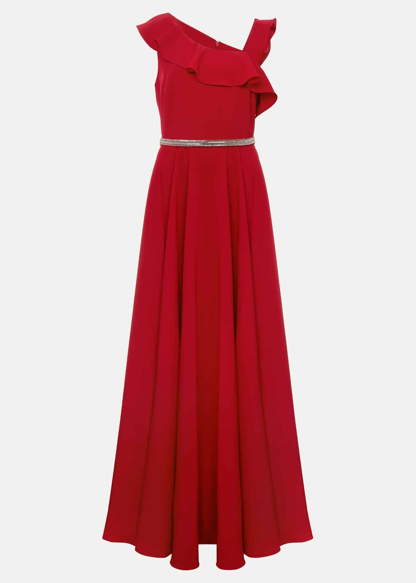 Kimmy Ruffle Embellished Maxi Dress