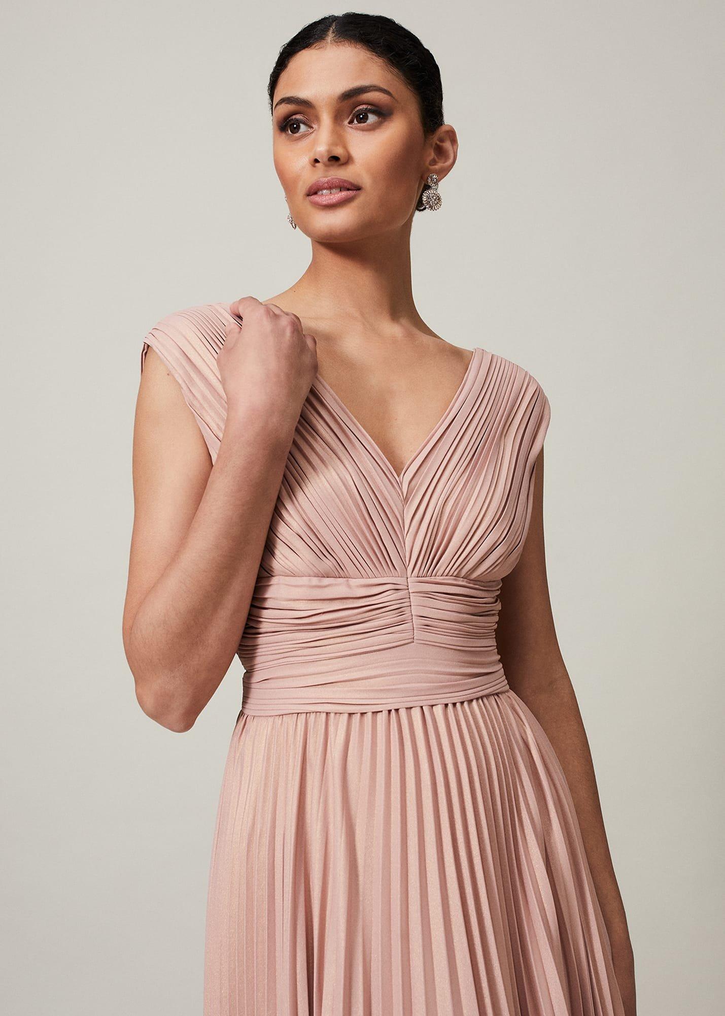 Nelly Pleat Dress