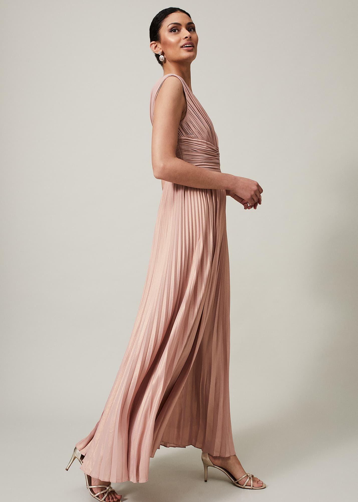 Nelly Pleat Dress