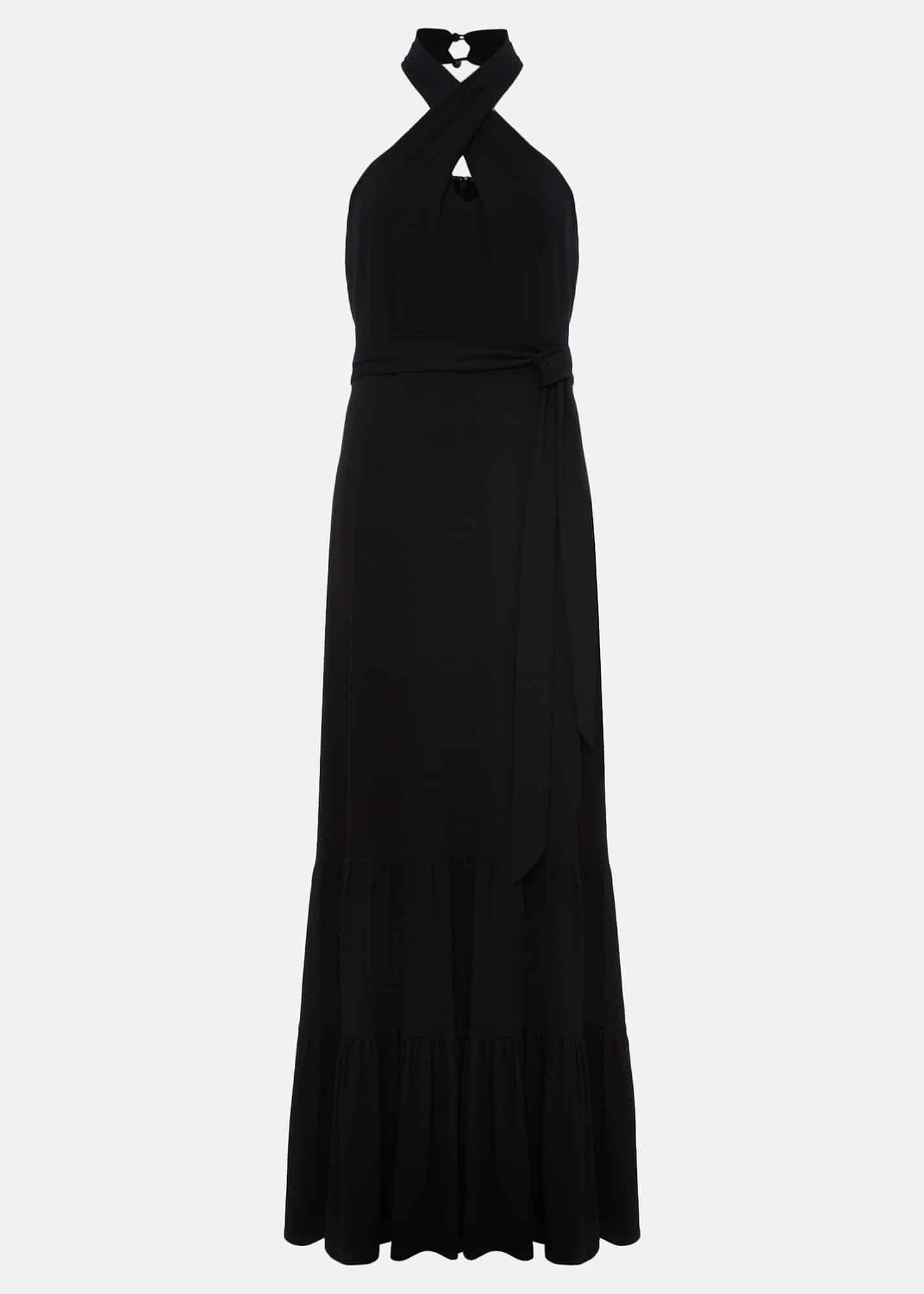 Valeria Jersey Halter Neck Dress