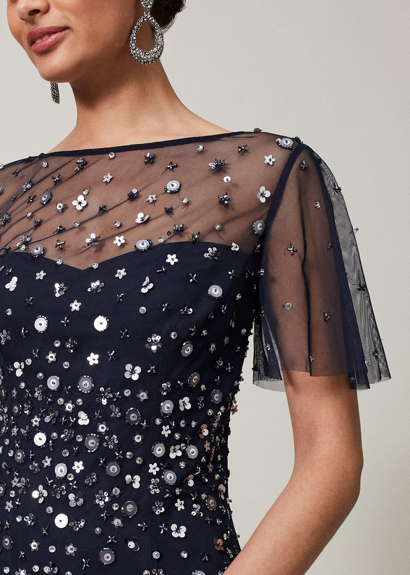 Molly Sequin Midi Dress