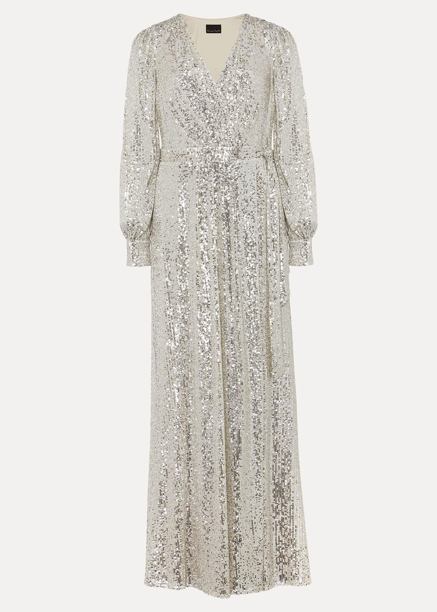 Amily Sequin Maxi Dress