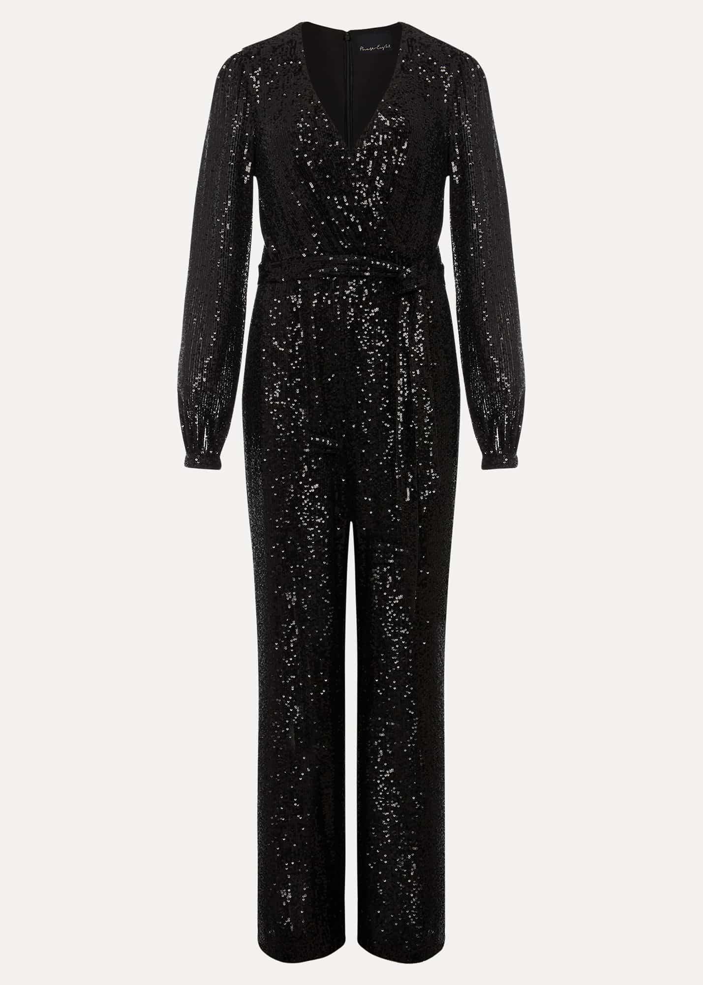 Alessandra Sequin Jumpsuit