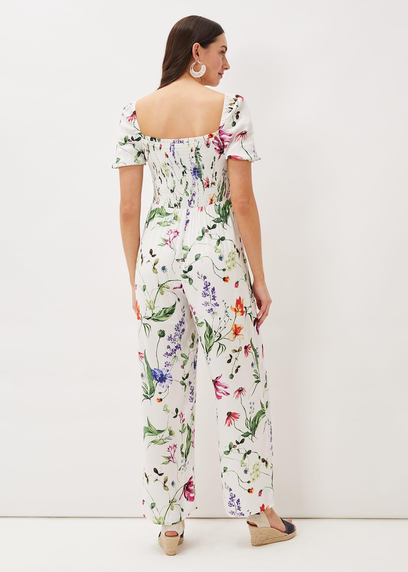 Zaylah Shirred Waist Jumpsuit