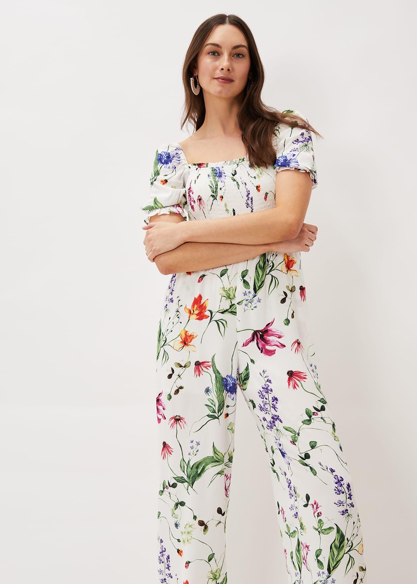 Zaylah Shirred Waist Jumpsuit