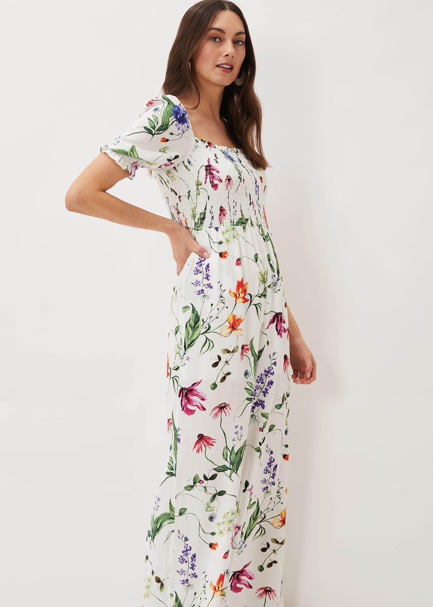Zaylah Shirred Waist Jumpsuit