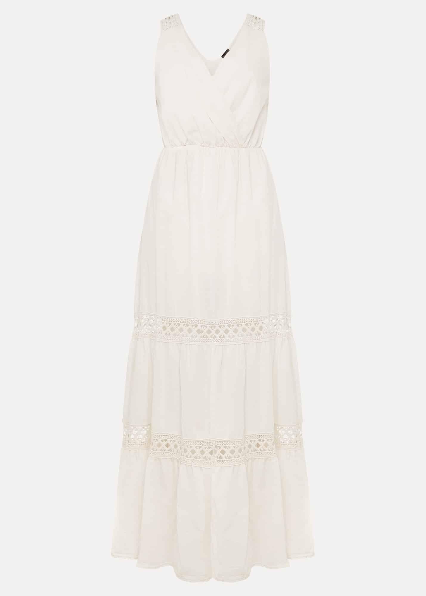Mai Broderie Lace Maxi Dress