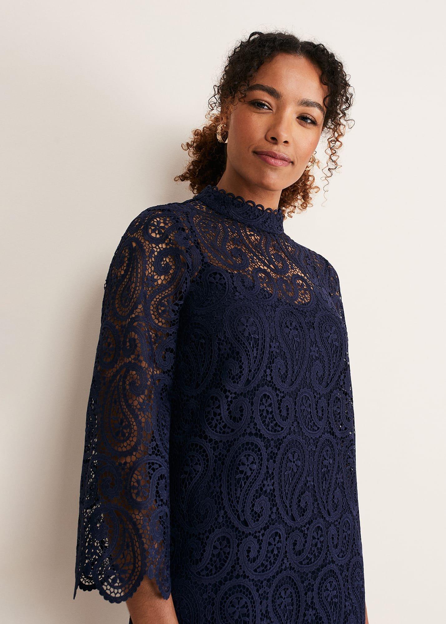 Verity Lace Shift Dress