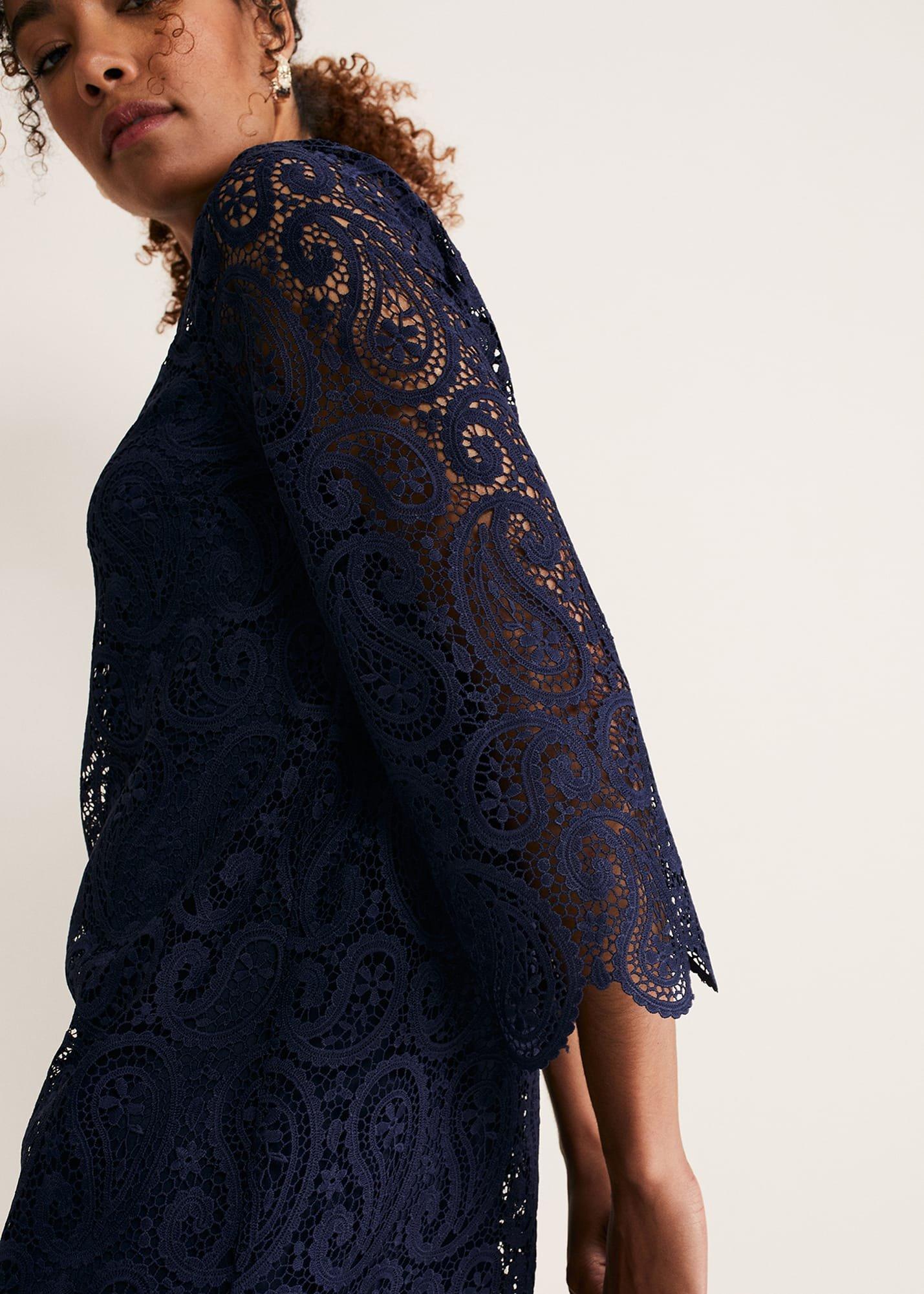 Verity Lace Shift Dress