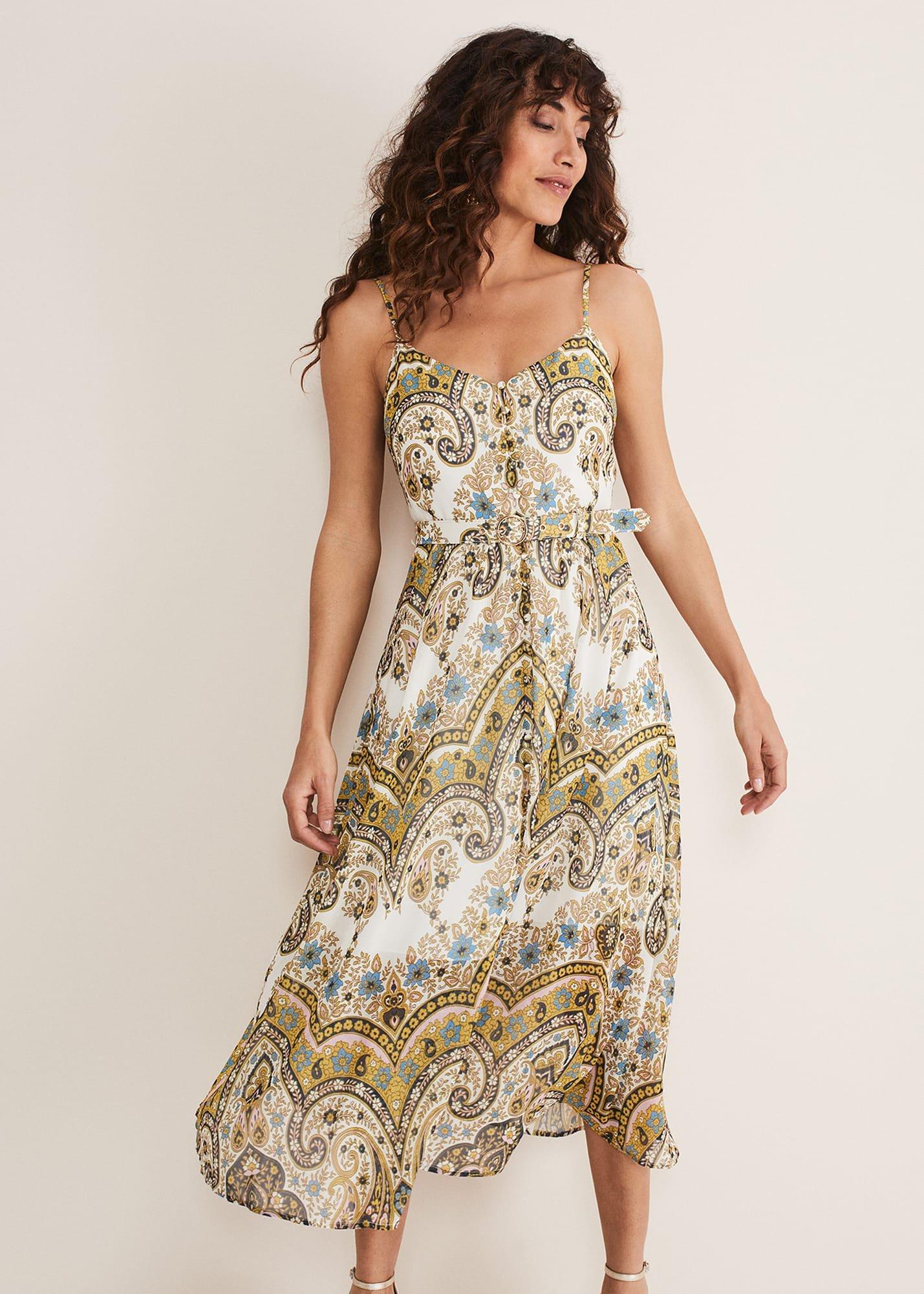 Francesca Print Cami Dress