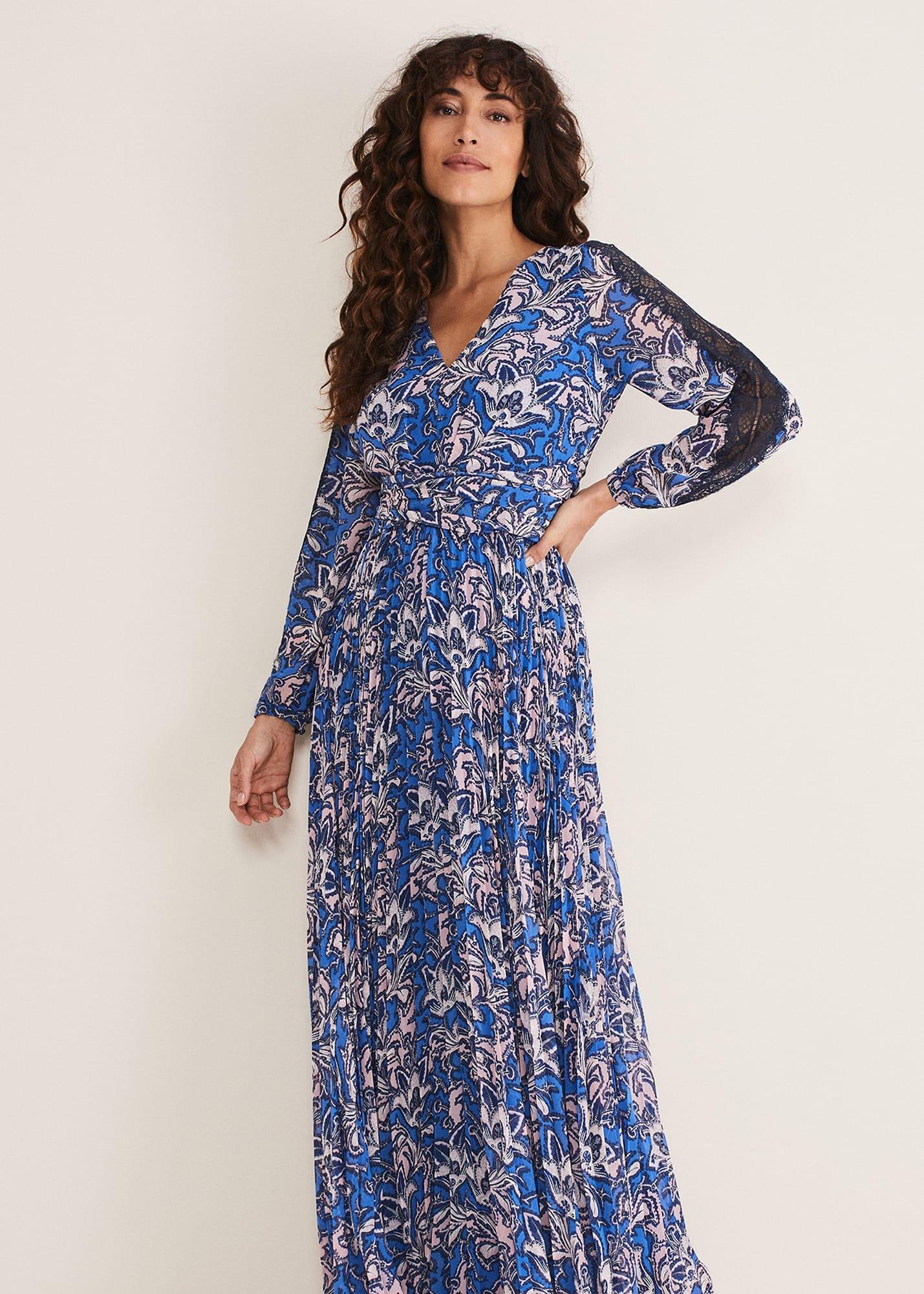 Claudia Printed Maxi Dress