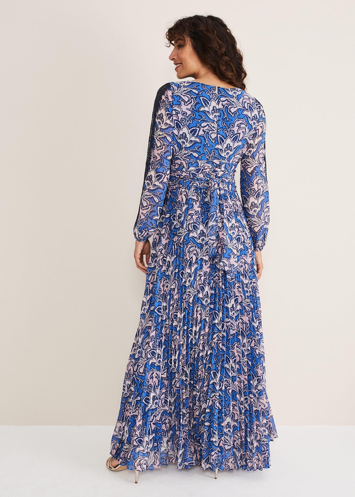 Claudia Printed Maxi Dress