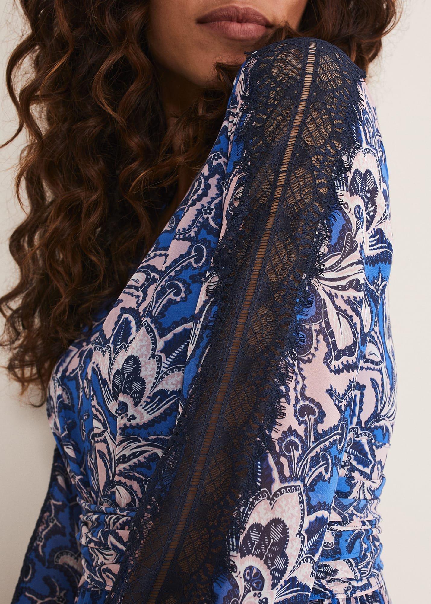 Claudia Printed Maxi Dress