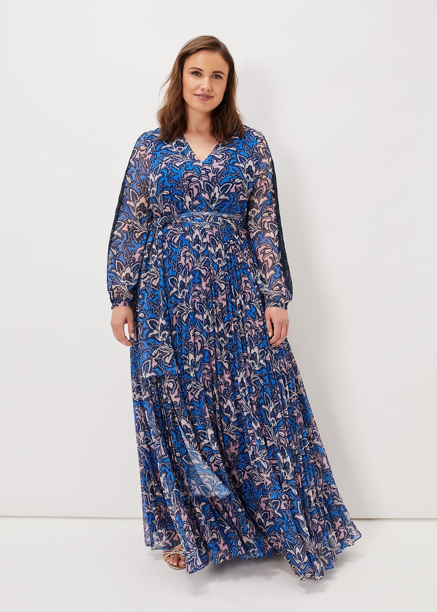 Claudia Printed Maxi Dress
