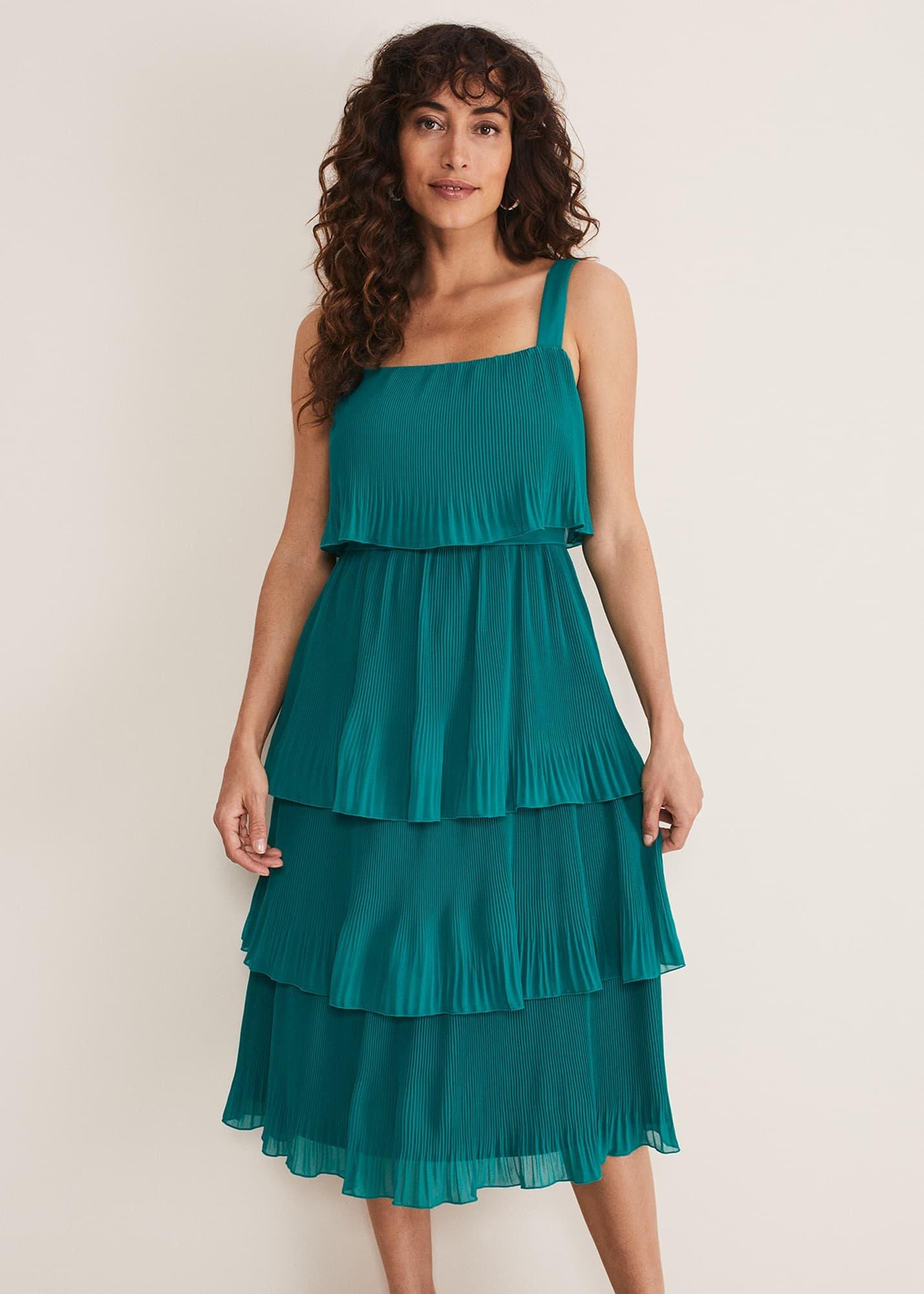 Arria Tiered Midi Dress