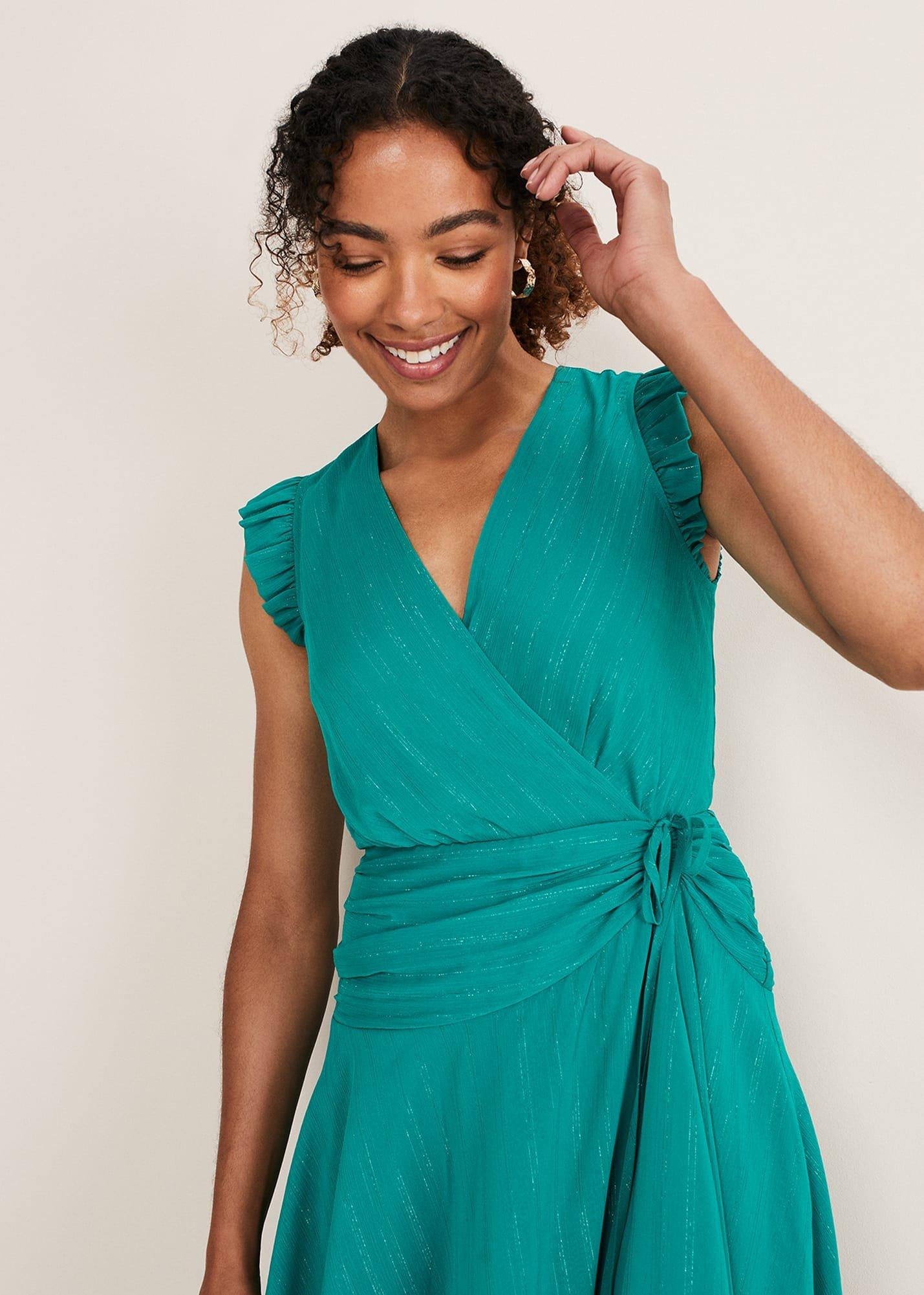 Cressinda Ruched Midi Dress