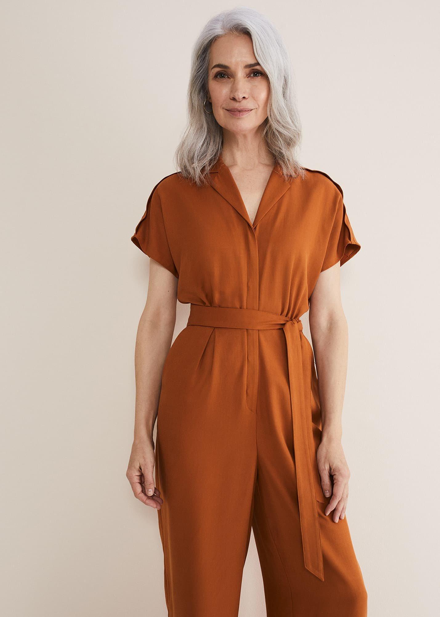 Cora Belted Jumpsuit