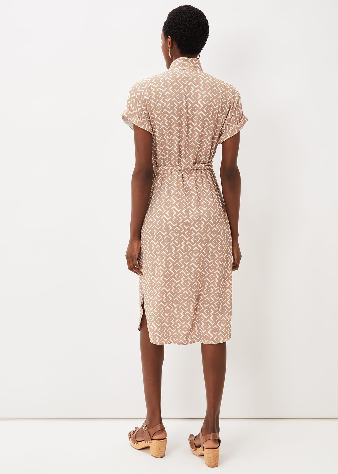 Tilda Geo Shirt Dress