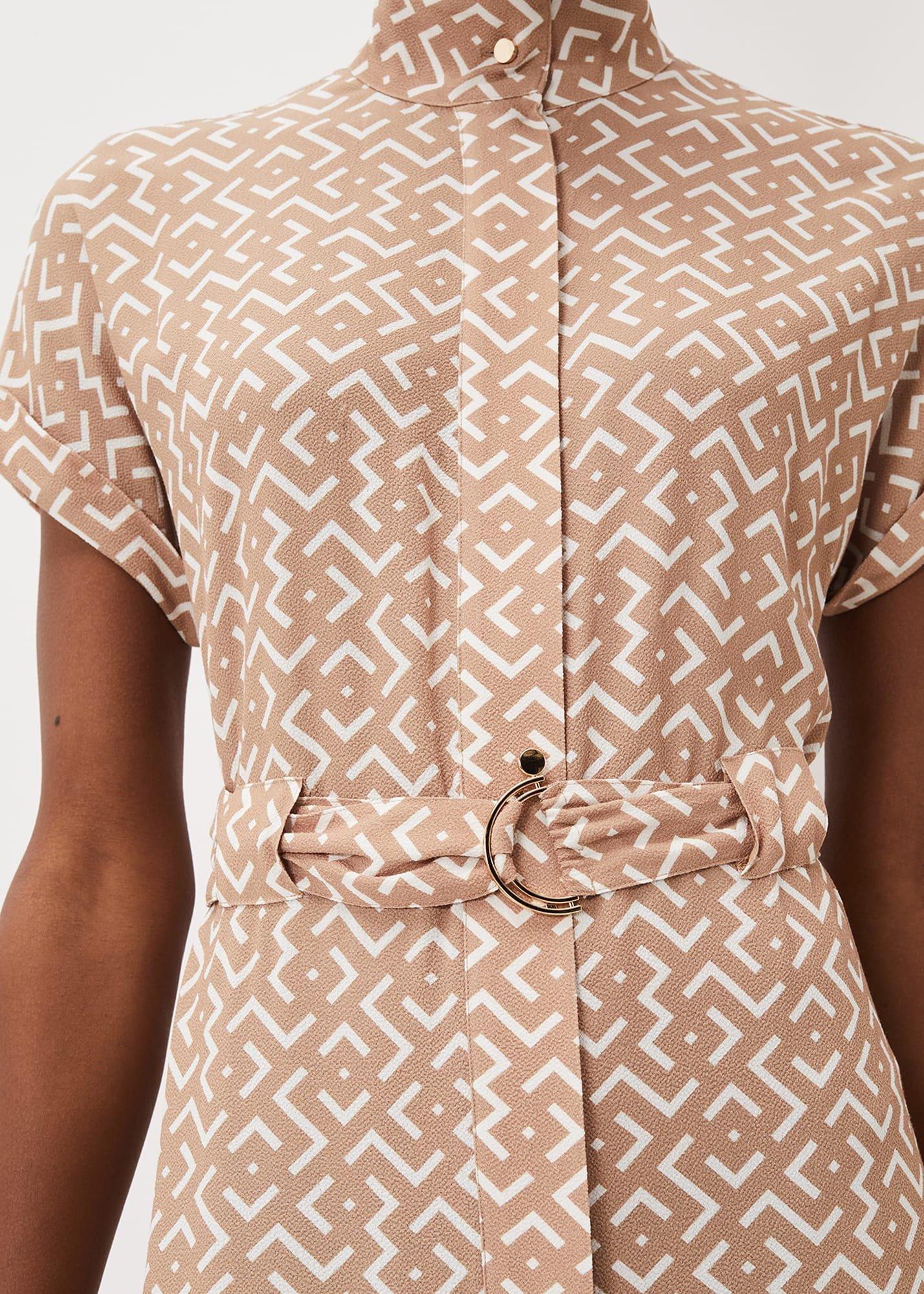 Tilda Geo Shirt Dress
