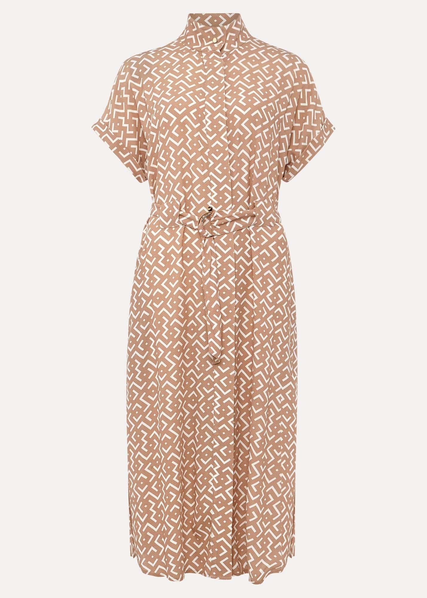 Tilda Geo Shirt Dress