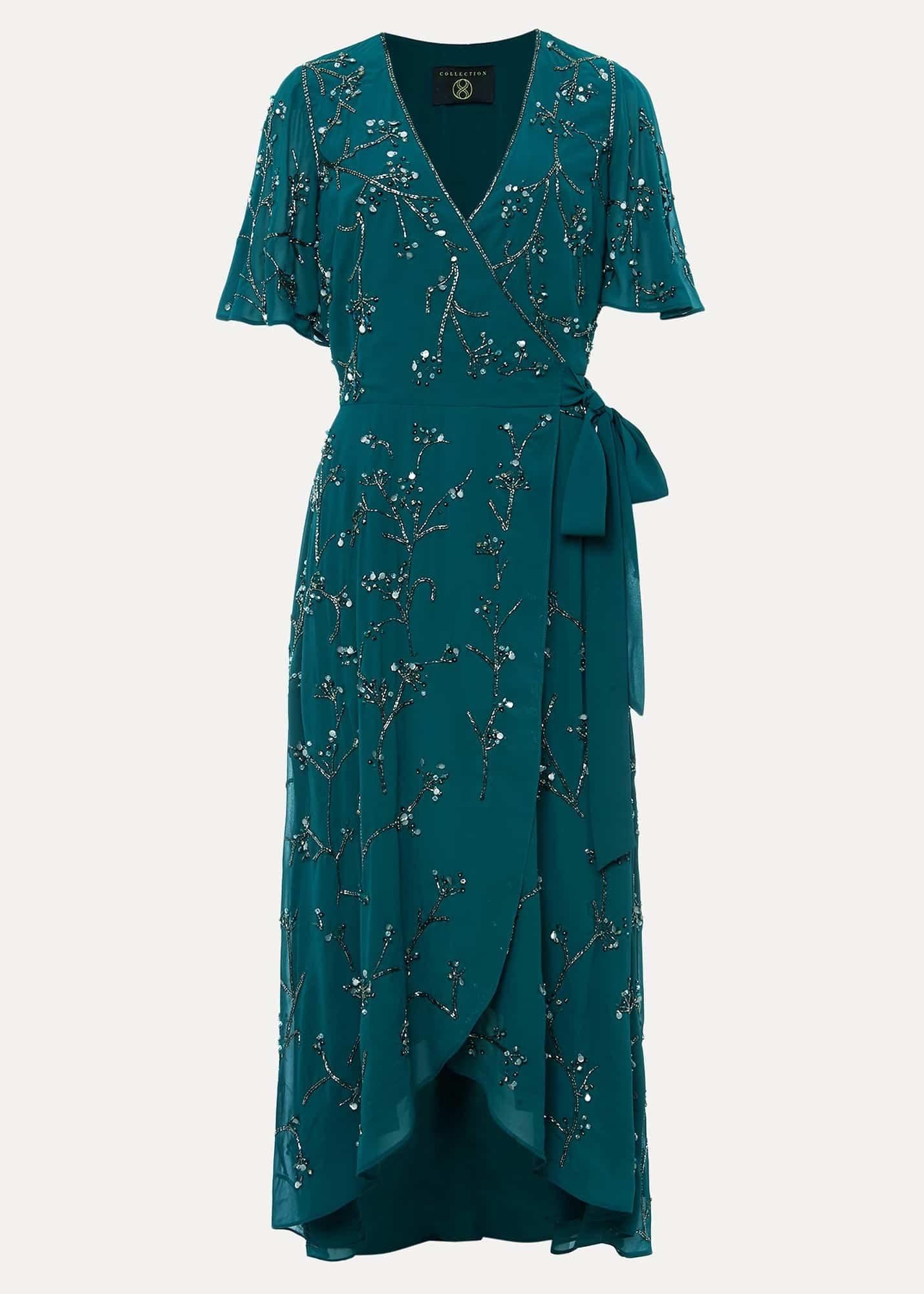 Talia Beaded Midaxi Dress
