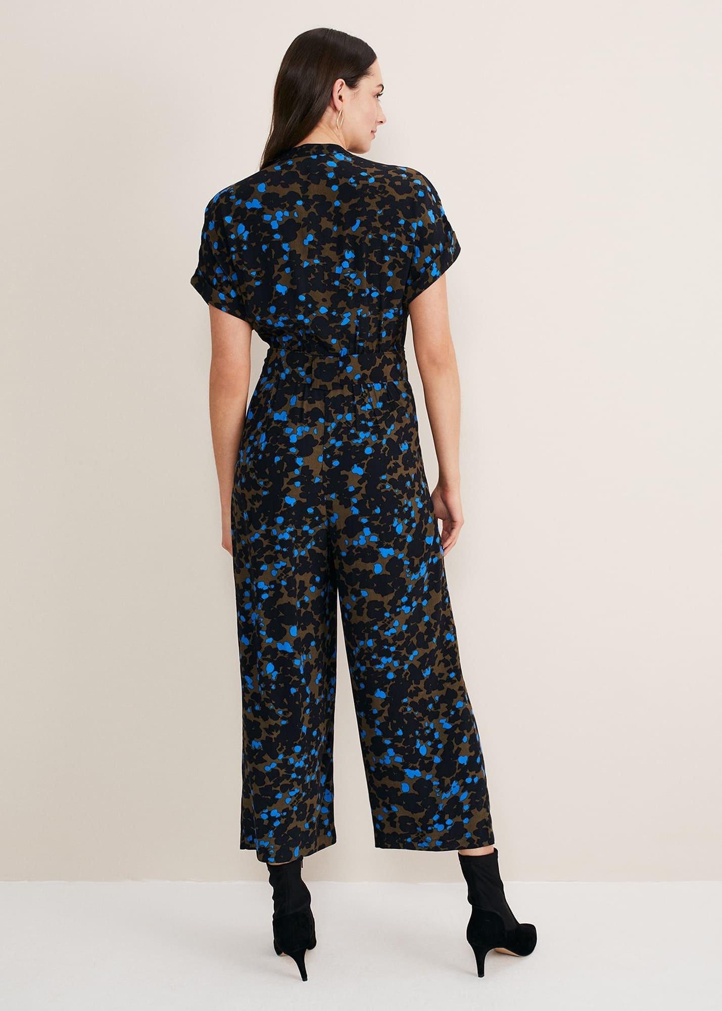 Nell Floral Wide Leg Jumpsuit