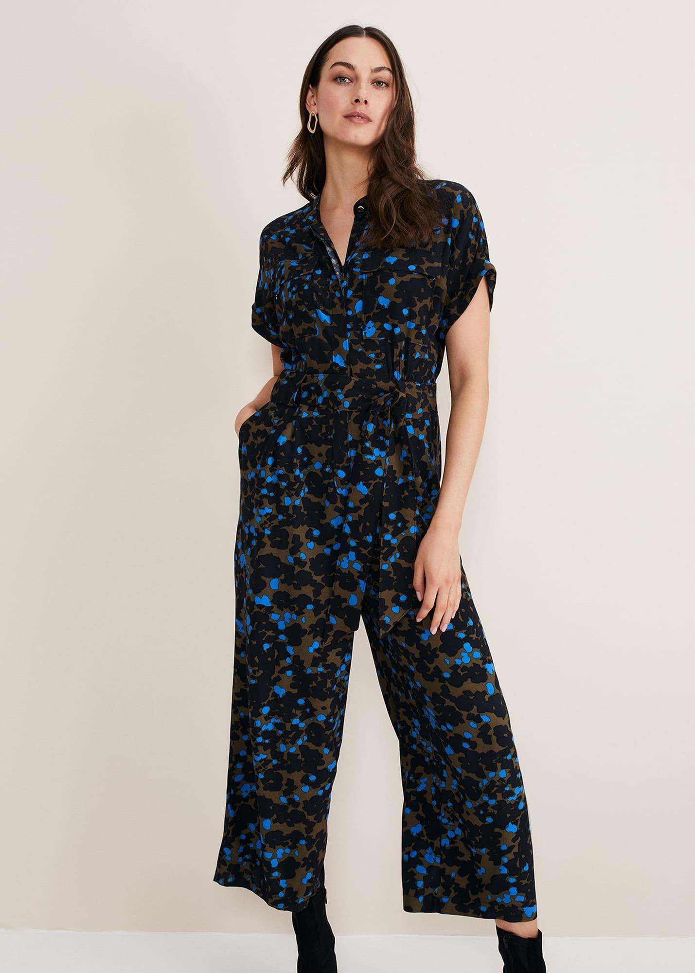 Nell Floral Wide Leg Jumpsuit