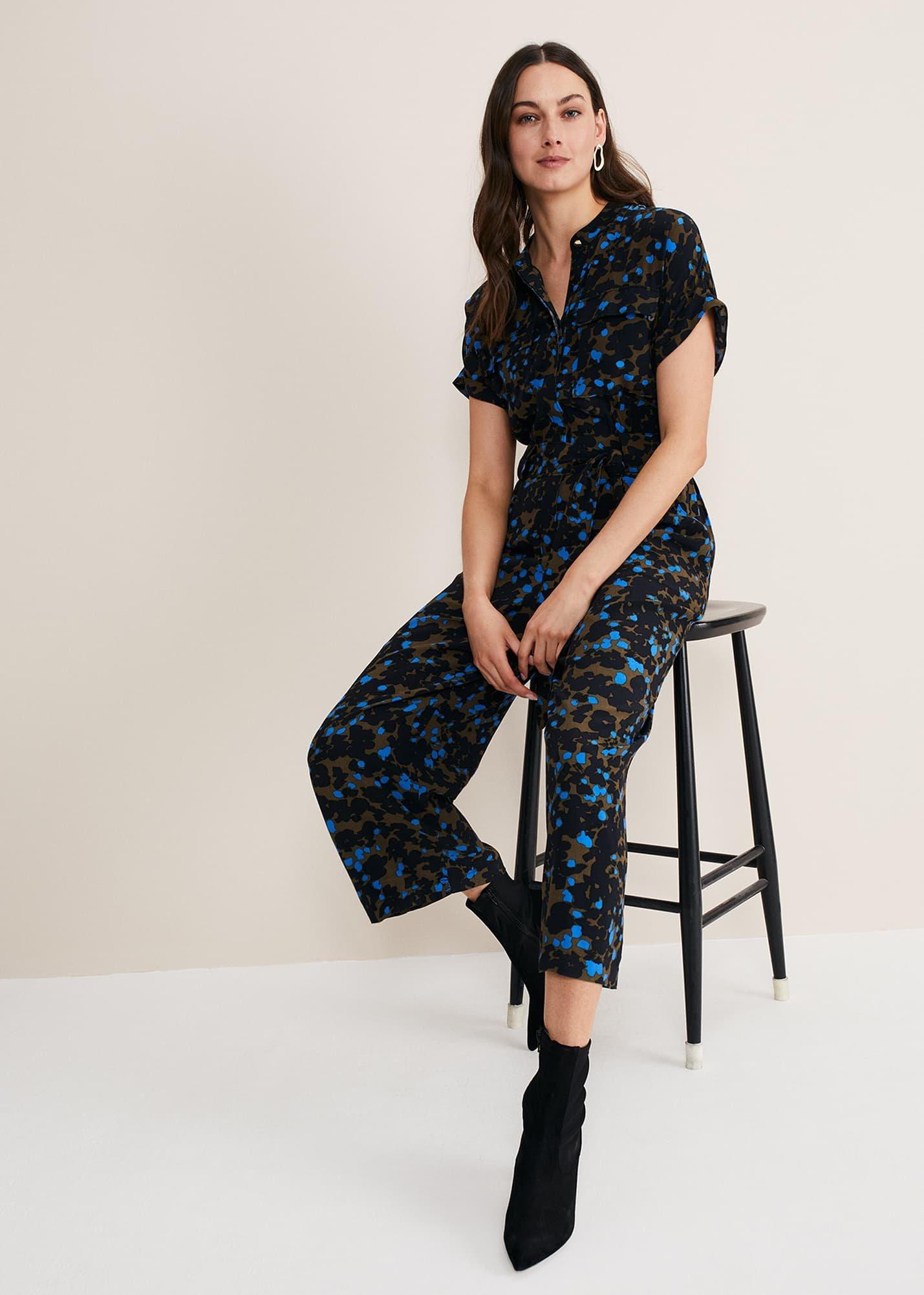 Nell Floral Wide Leg Jumpsuit