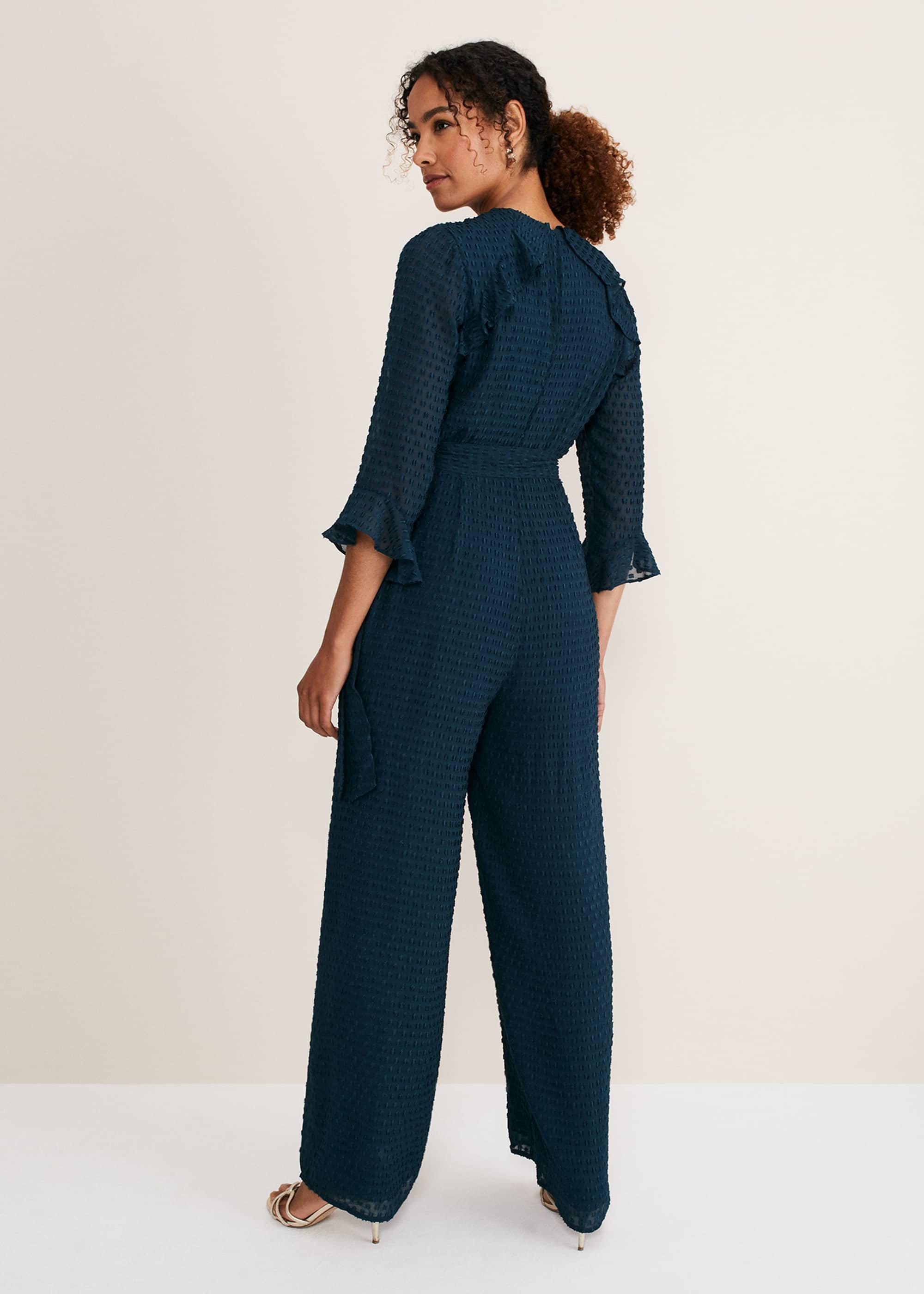 Hattie Wrap Wide Leg Jumpsuit