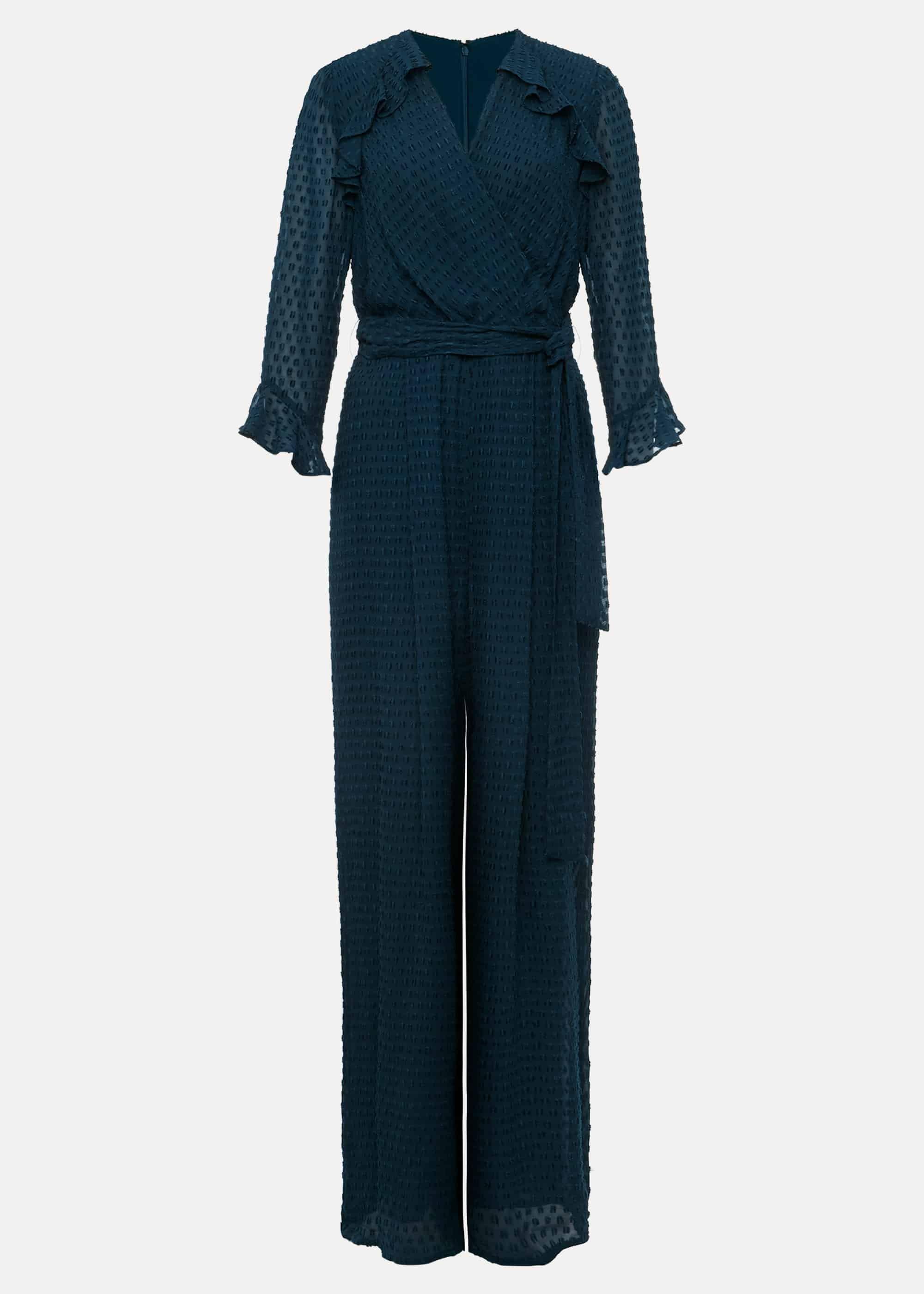 Hattie Wrap Wide Leg Jumpsuit
