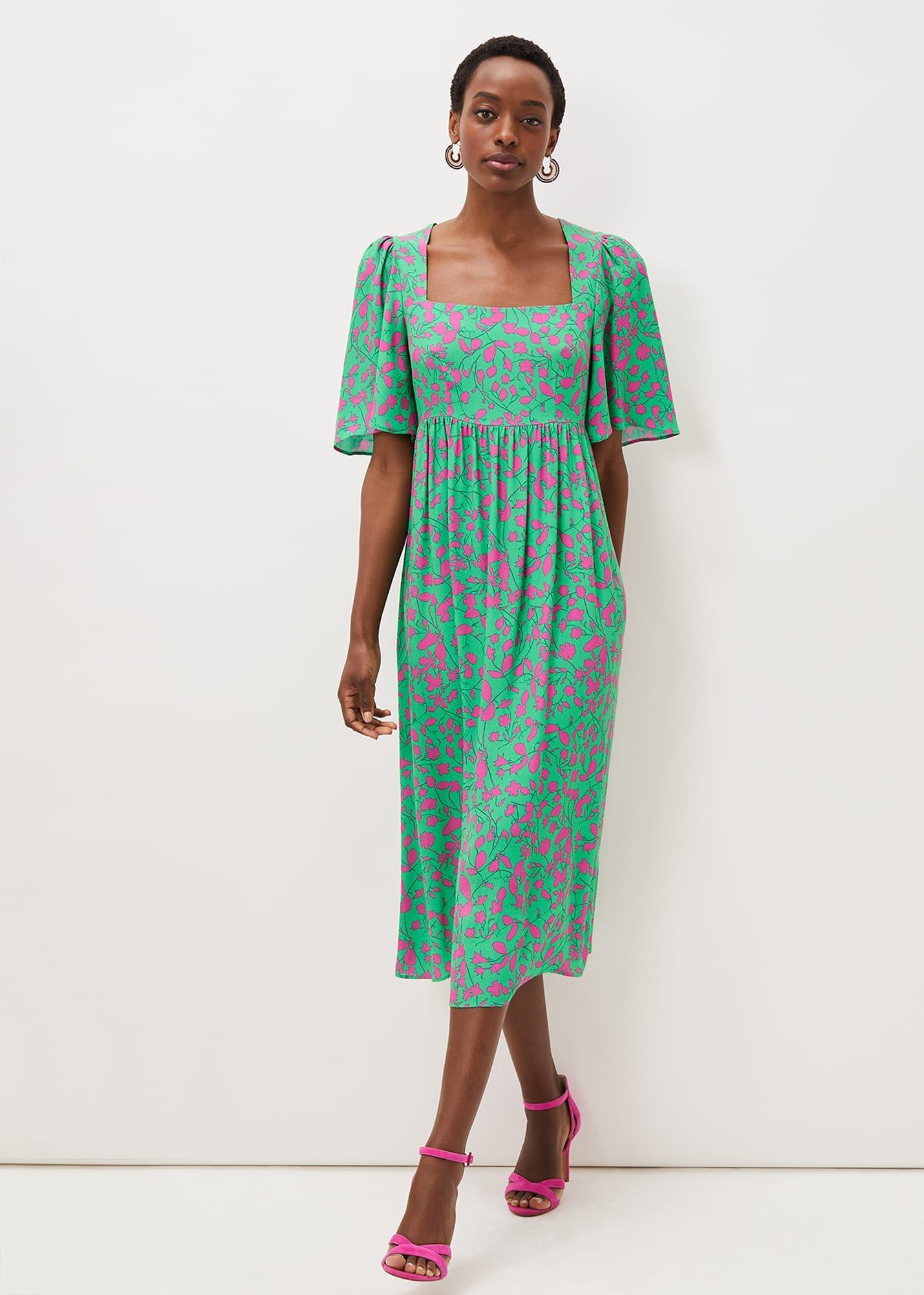 Ayesha Floral Midaxi Dress
