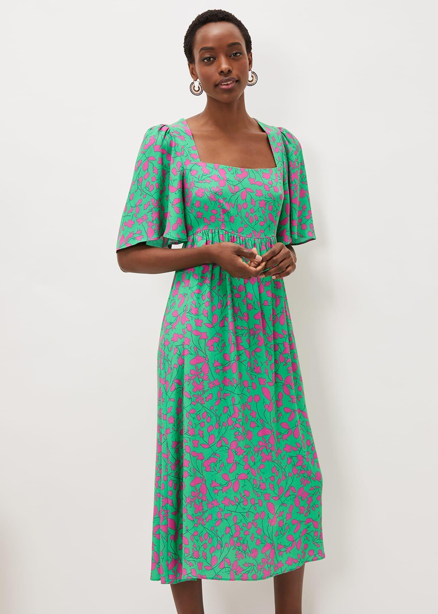 Ayesha Floral Midaxi Dress