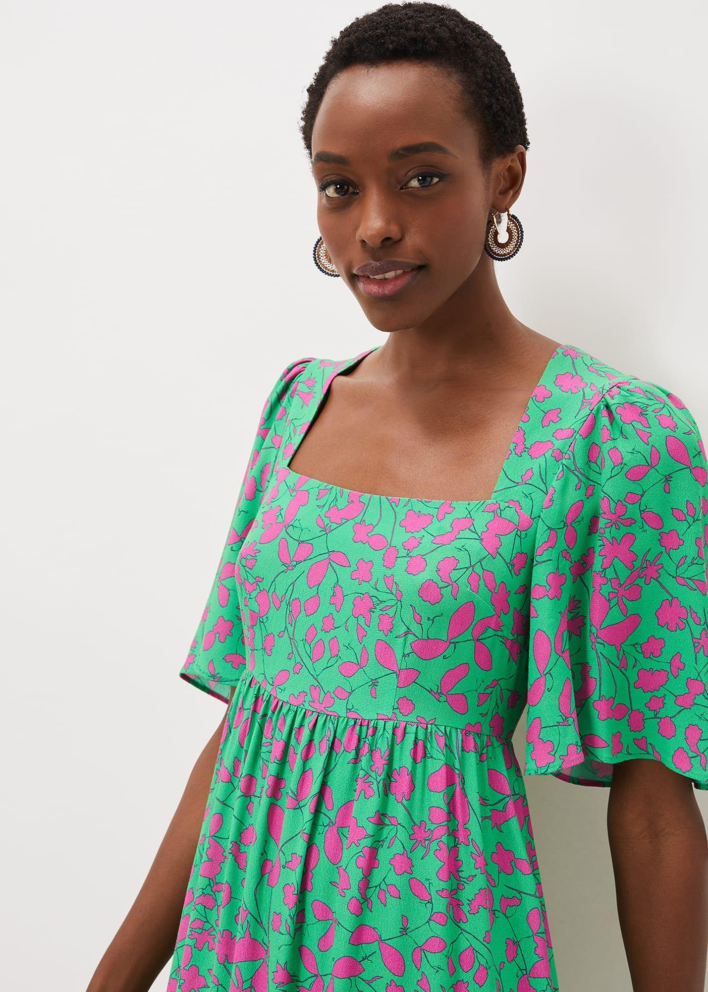 Ayesha Floral Midaxi Dress